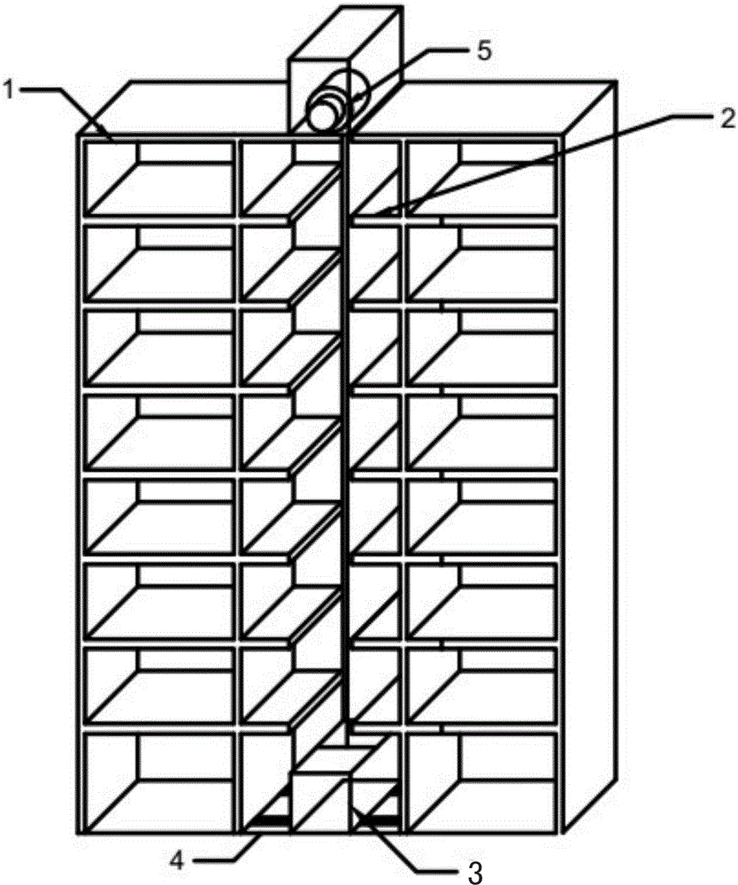一种与高层办公大楼集成的全自动垂直立体车库的制造方法与工艺