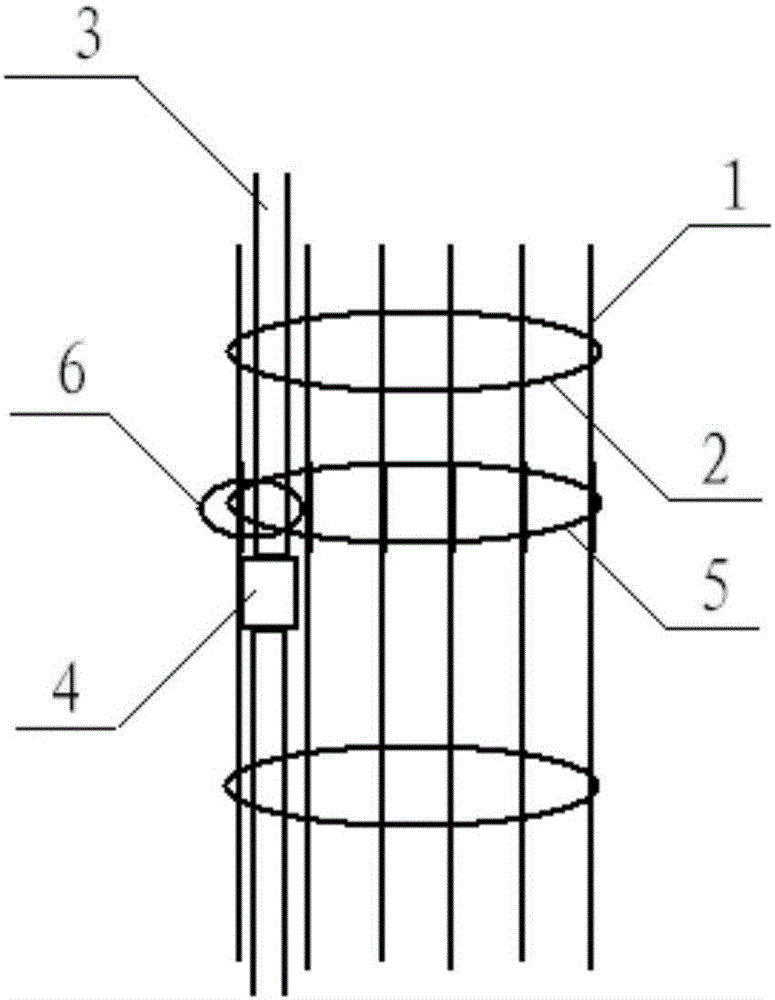 一种桩基后压浆施工中注浆管与钢筋笼的连接方法与制造工艺