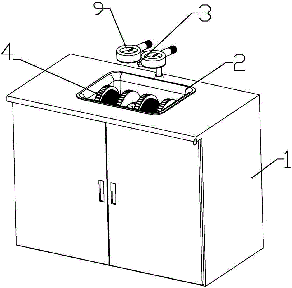 一种自动化洗手干手设备的制造方法与工艺