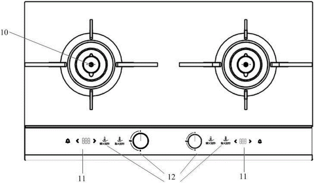 一种燃气灶计时装置及燃气灶的制造方法