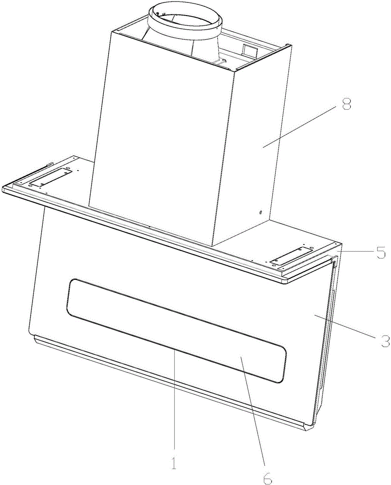 一種底部進(jìn)風(fēng)口可手動(dòng)式開(kāi)合的L型吸油煙機(jī)的制造方法與工藝