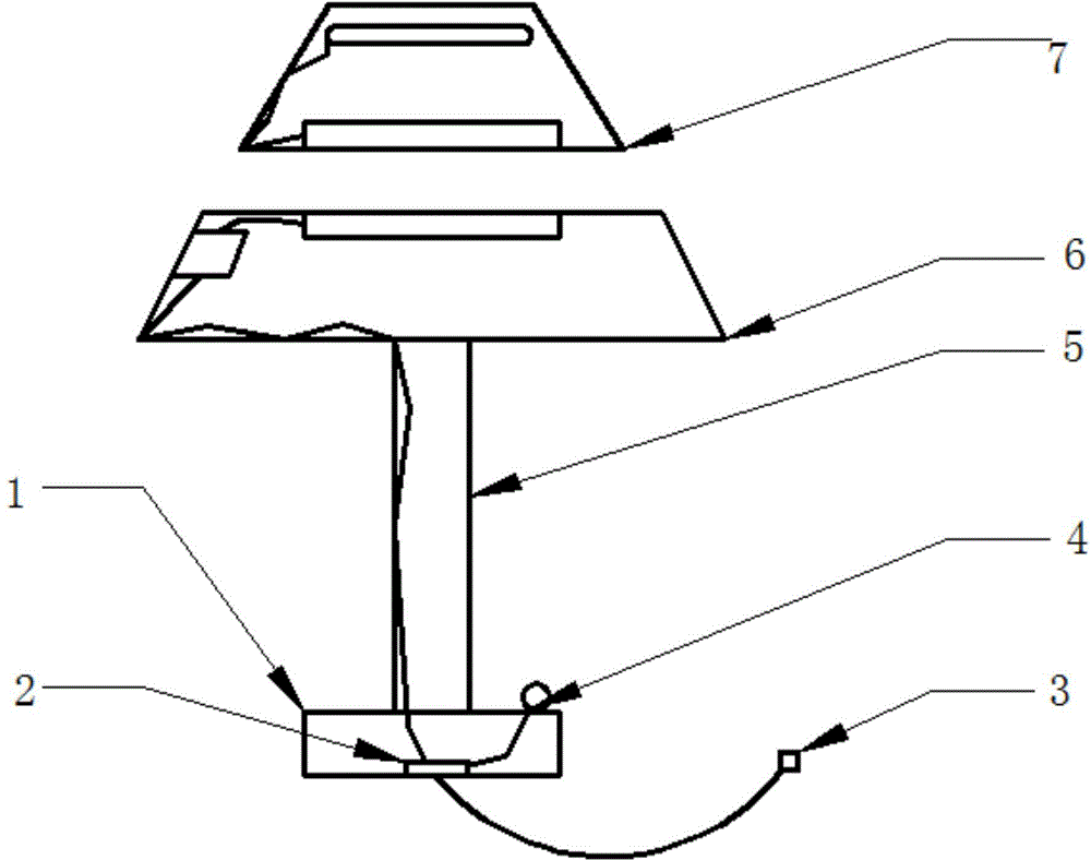 磁悬浮台灯无线供电装置的制造方法