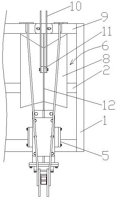 框架式開溝機(jī)散土罩防偏移結(jié)構(gòu)的制造方法與工藝