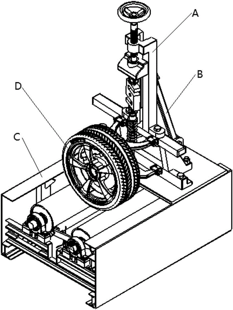 基于反力式滚筒制动检验台的台架内阻测量装置及方法与制造工艺