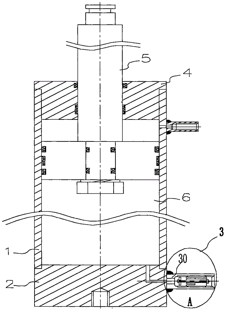 桅柱式液压缸的防爆系统的制造方法与工艺