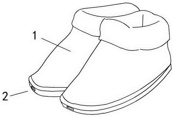 USB加熱的鞋子的制造方法與工藝