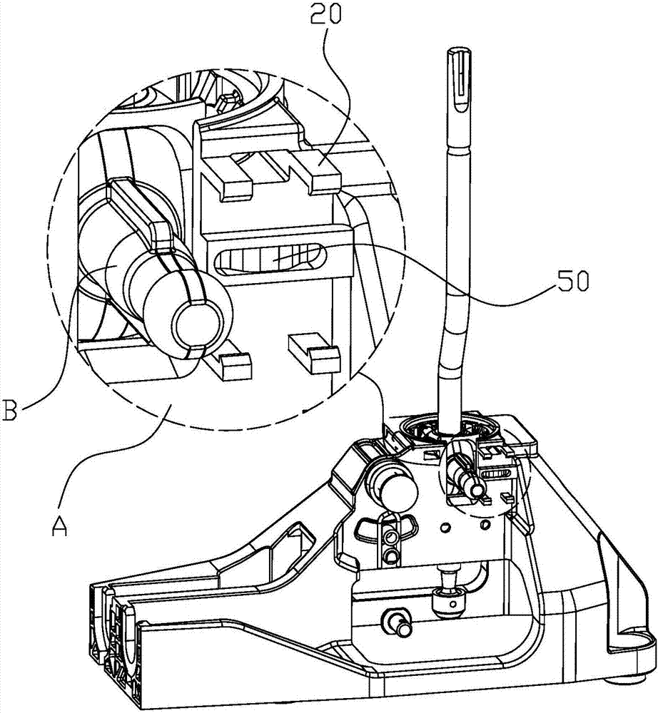 换挡操纵机构空挡定位装置的制作方法