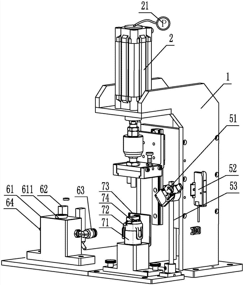 燃油泵泵芯组合件装配装置及用其装配泵芯组合件的方法与流程