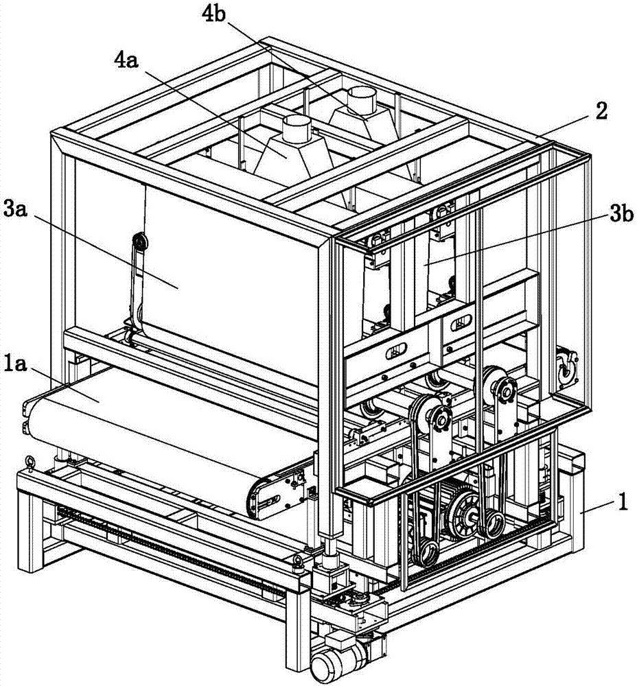 一種金屬板打磨拋光機(jī)的雙壓輥驅(qū)動(dòng)機(jī)構(gòu)的制作方法與工藝