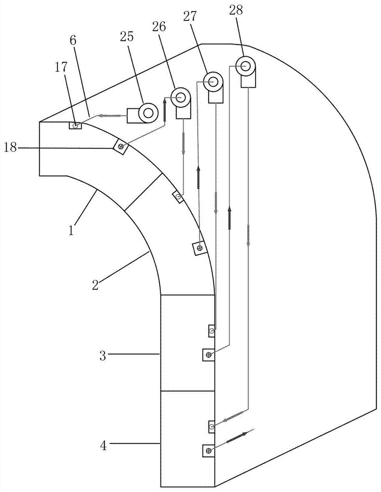 一種循環(huán)再利用凹印環(huán)保節(jié)能減排熱風(fēng)干燥系統(tǒng)的制作方法與工藝