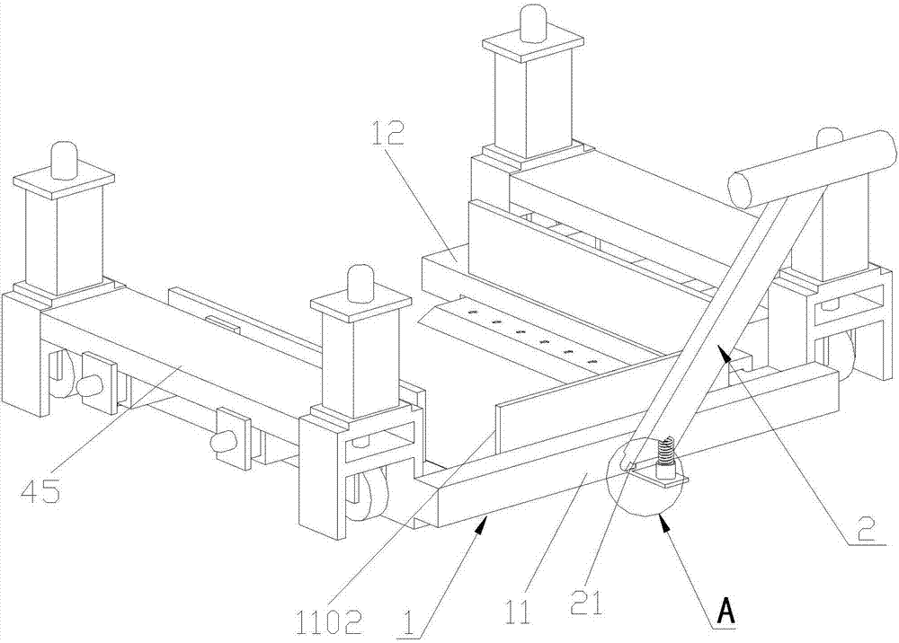 一種用于發(fā)電機(jī)組的移動轉(zhuǎn)運機(jī)構(gòu)及其工作方法與流程