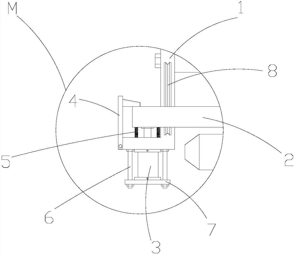 一種低速搬運機器人的頂伸機構的制作方法與工藝