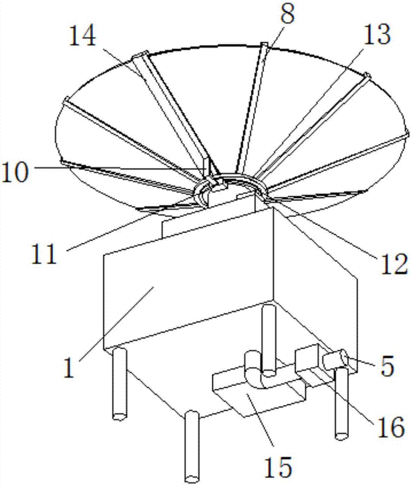 一种绿色建筑的集水处理装置的制作方法