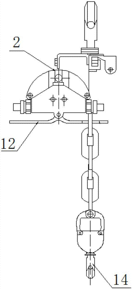 一種限位式氣動葫蘆的制作方法與工藝