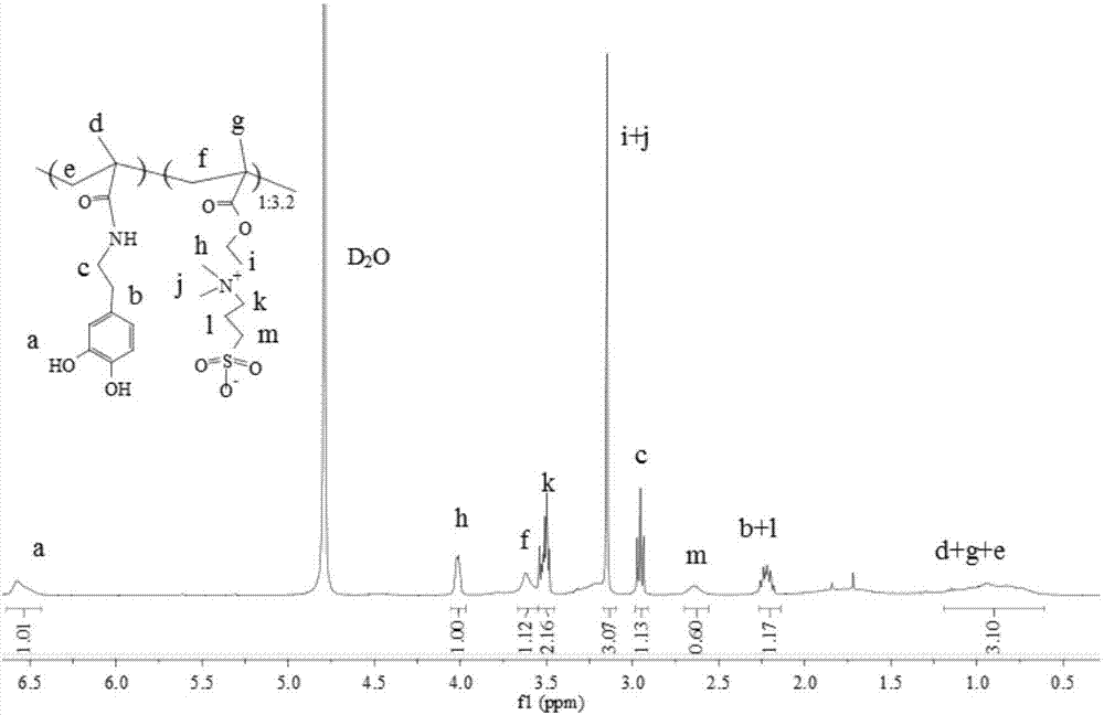 聚多巴胺甲基丙烯酰胺磺基甜菜堿及其制備方法與應(yīng)用與流程