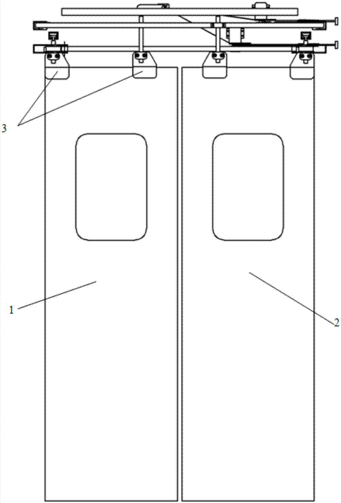 一種應(yīng)用于電動(dòng)客車電子差速電動(dòng)雙扇吊滑門的制作方法與工藝