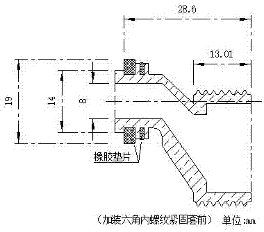 4分轉(zhuǎn)6分可調(diào)整角度偏心變徑直通的制作方法與工藝