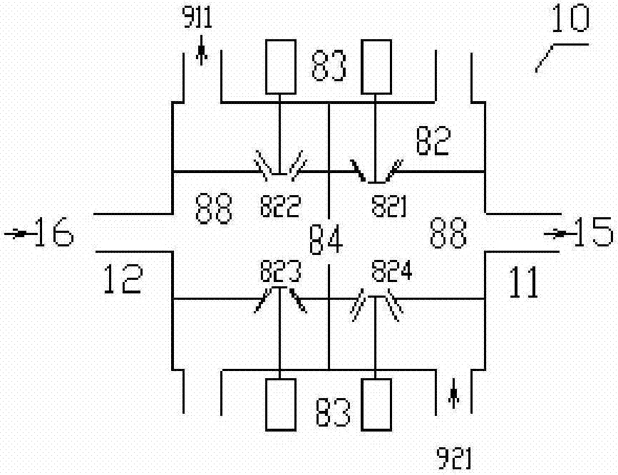 一種節(jié)能型燃?xì)鉀_天爐運(yùn)行裝置及方法與流程