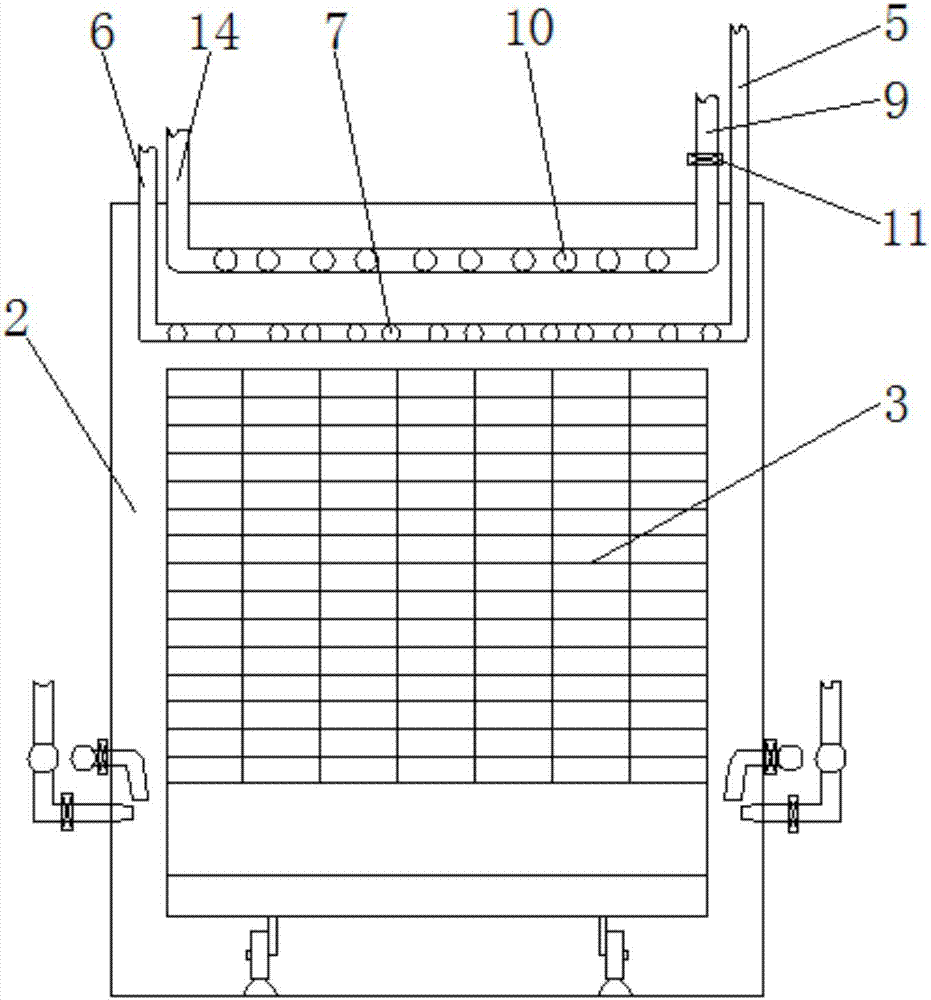 一种古建青砖烧制窑的水循环装置的制作方法