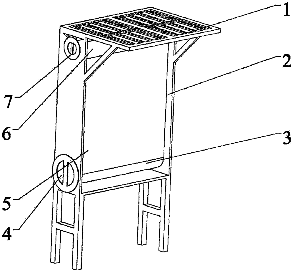 一种新型广告栏的制作方法与工艺