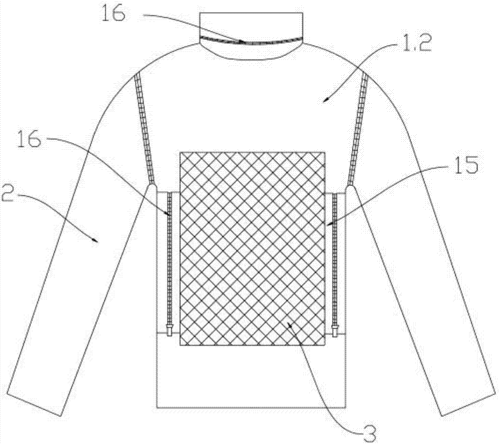 一种智能道路工作服的制作方法与工艺