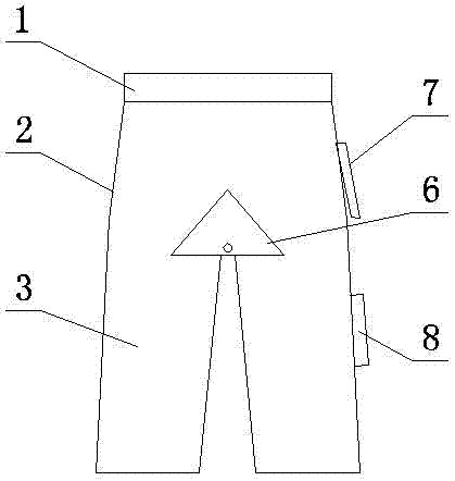 一種新型病員褲的制作方法與工藝