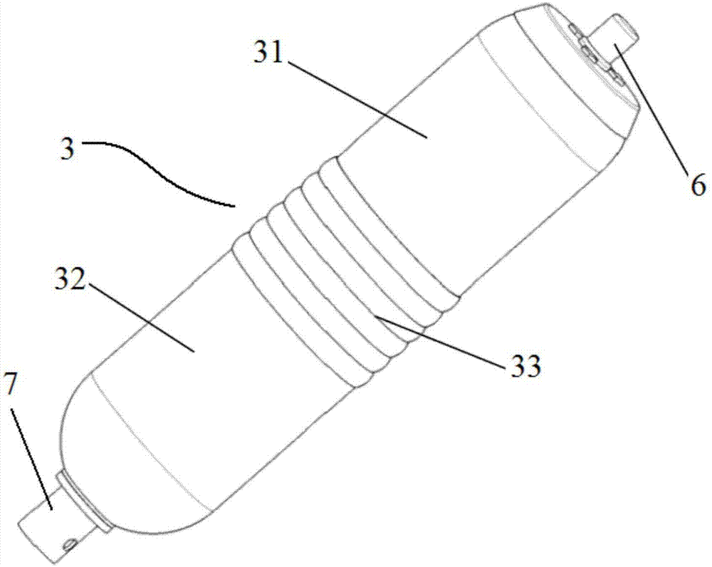 可变容积式汽车蓄能器的制作方法