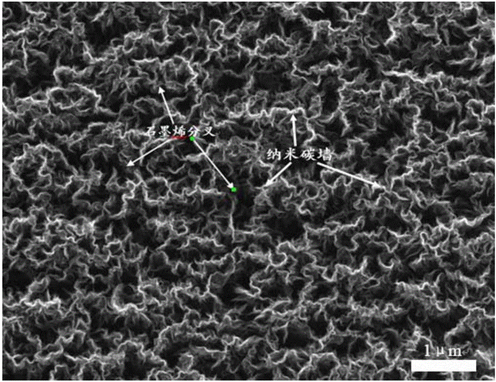 石墨烯-纳米颗粒-纳米碳墙复合材料、其制造方法及应用与流程