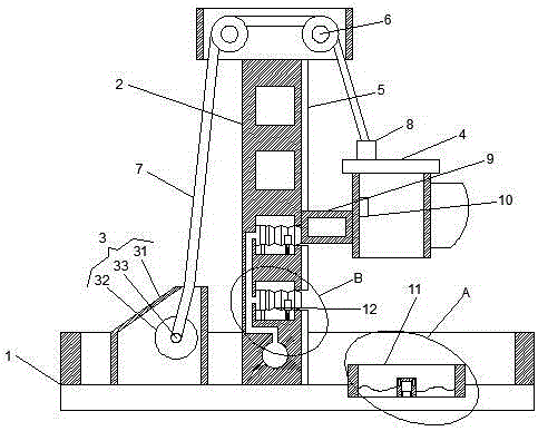 一种房屋建筑施工安全升降机的制作方法