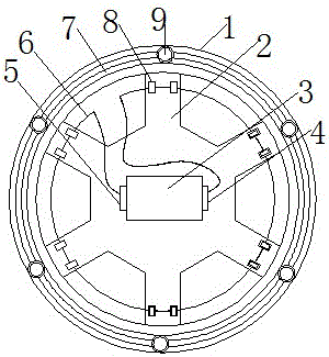 一种节能内顶灯的制作方法