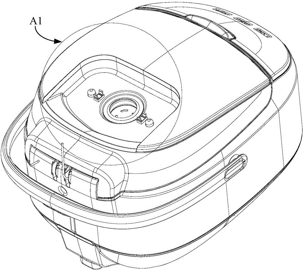 电饭煲的锅盖及电饭煲的制作方法