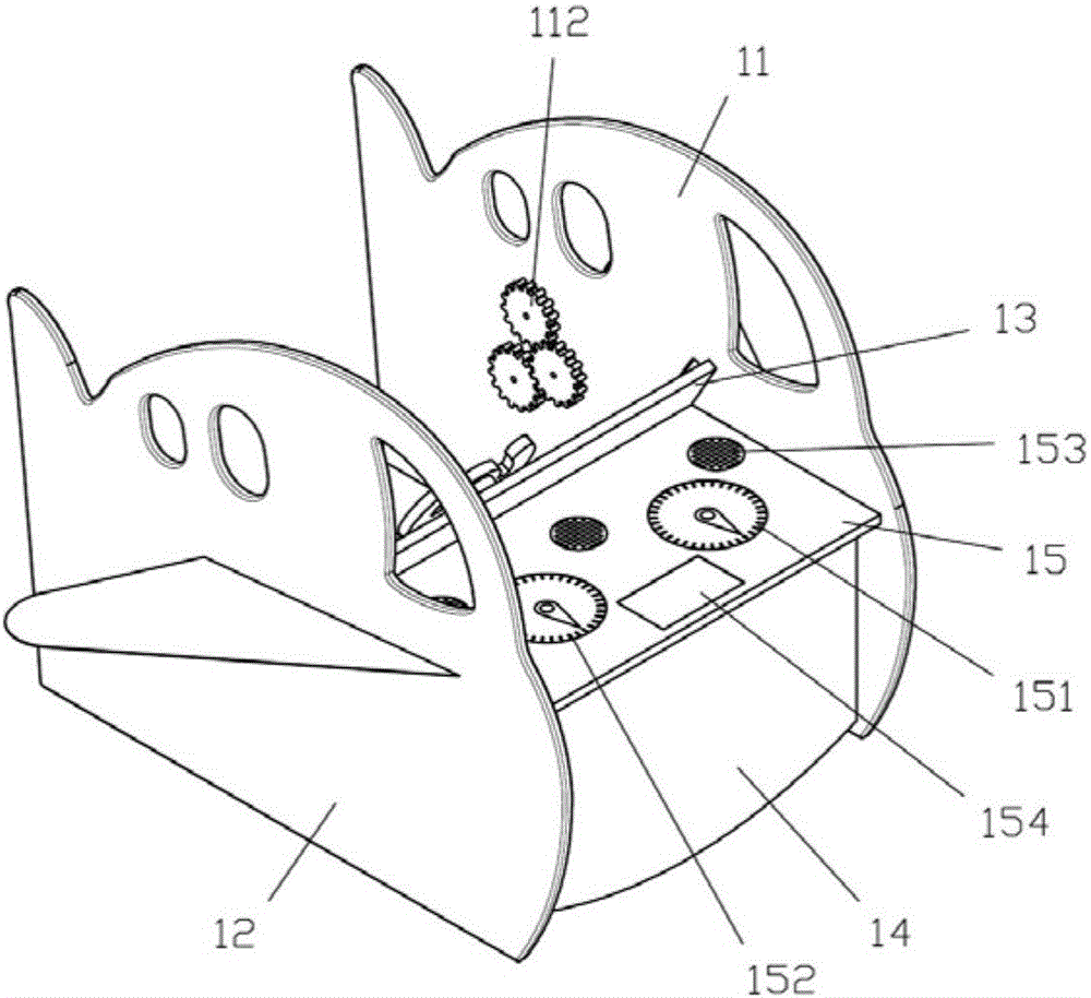 一种模拟飞机型儿童操控玩具的制作方法