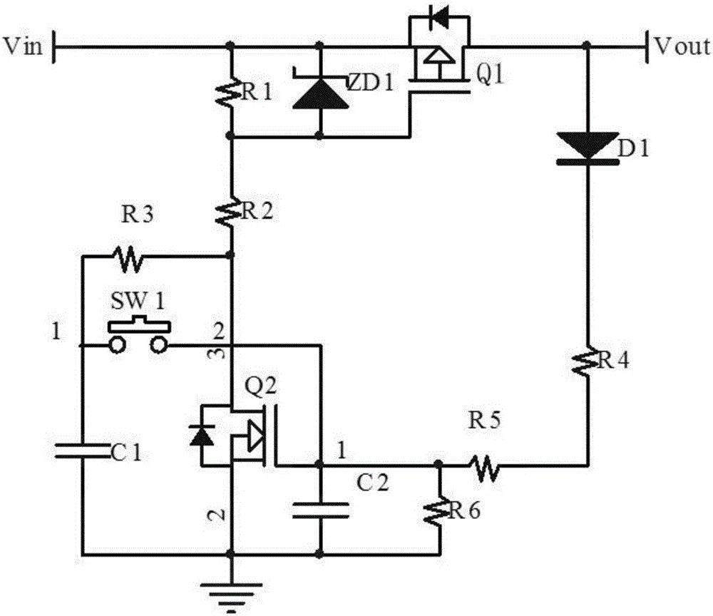 一种低功耗的一键开关机电路的制作方法