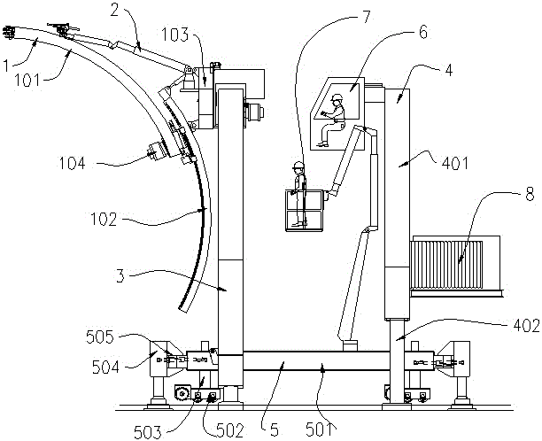 一种新型隧道预切槽设备的制作方法