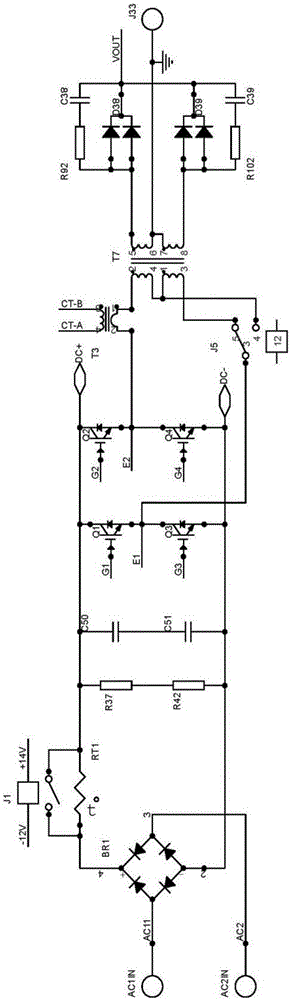 220v和380v双电源igbt逆变手工焊机及其电路的制作方法