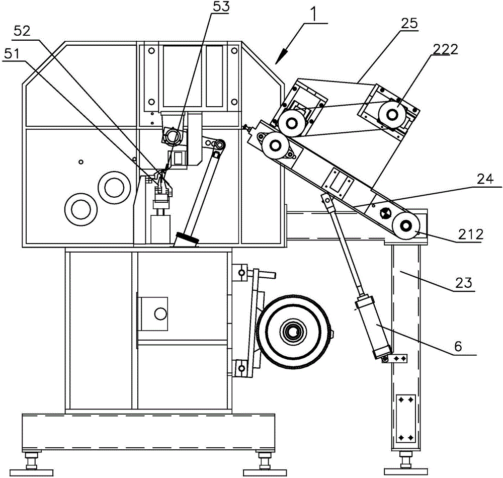 具有稳定进料系统的经编机的制作方法