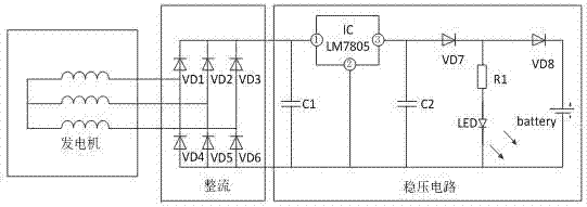 一种双通道压力发电井盖装置的制作方法