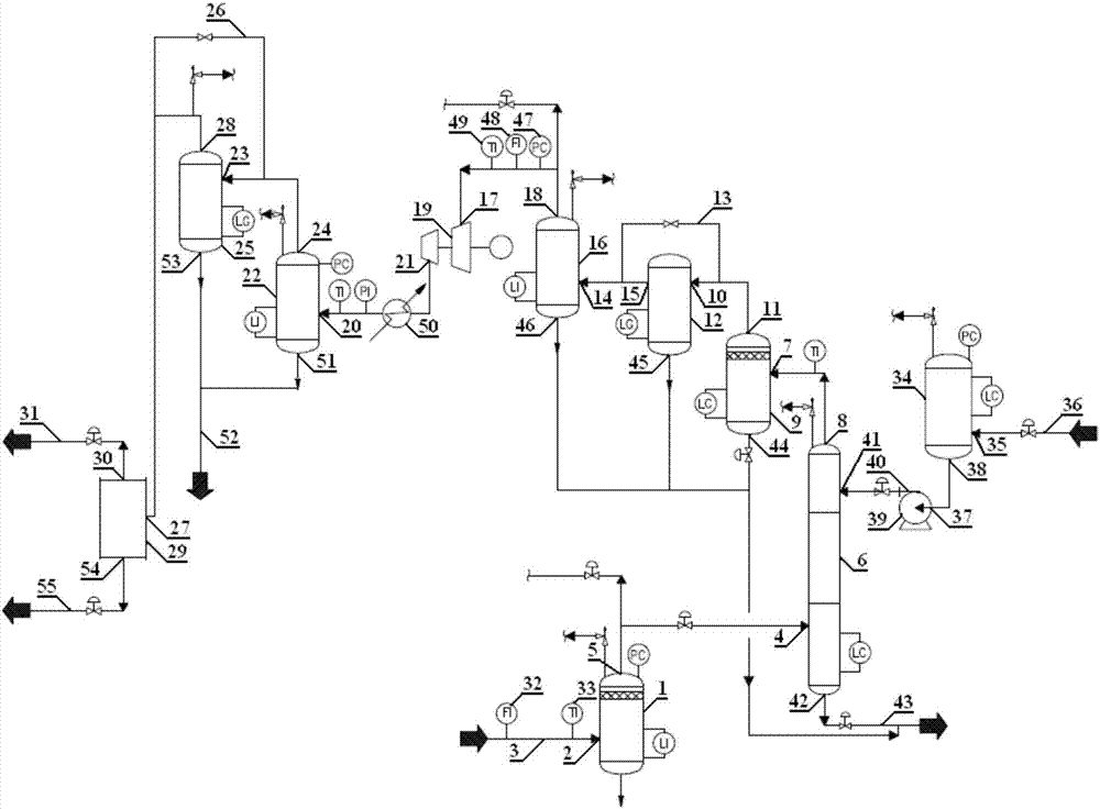 一种低纯氢的处理系统的制作方法