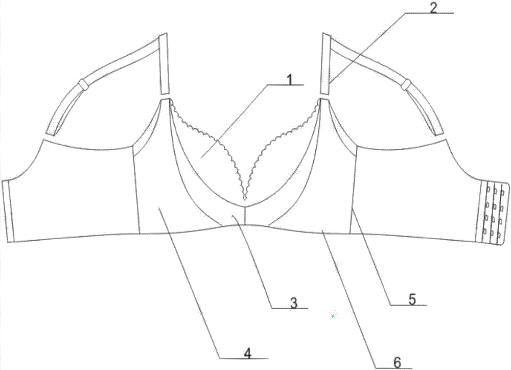 一种新型文胸的制作方法