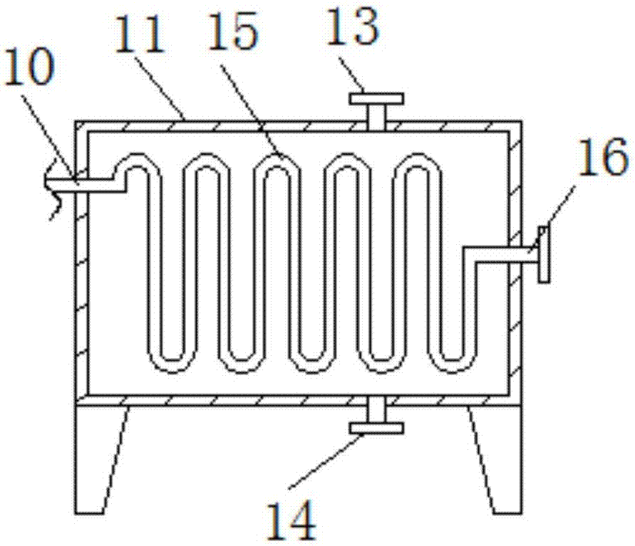一种带有板式换热器的高效吸附、脱附组合系统的制作方法