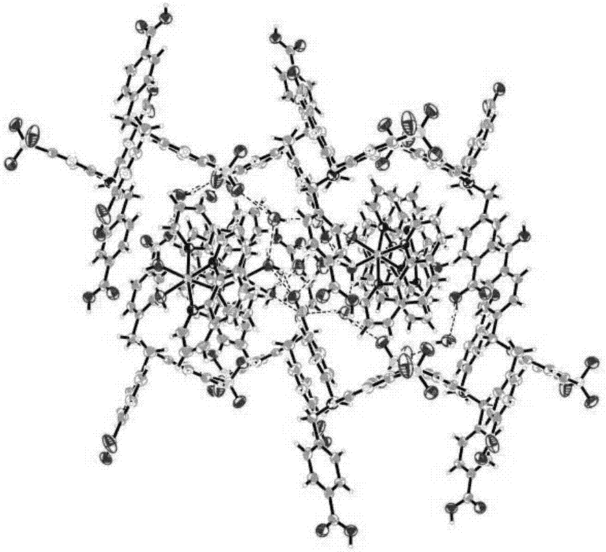 4‑(N,N′‑双(4‑羧基苄基)氨基)苯磺酸共晶镍配合物及其制备方法与流程