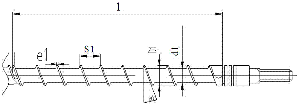 单螺杆塑料挤出机专用螺杆的制作方法