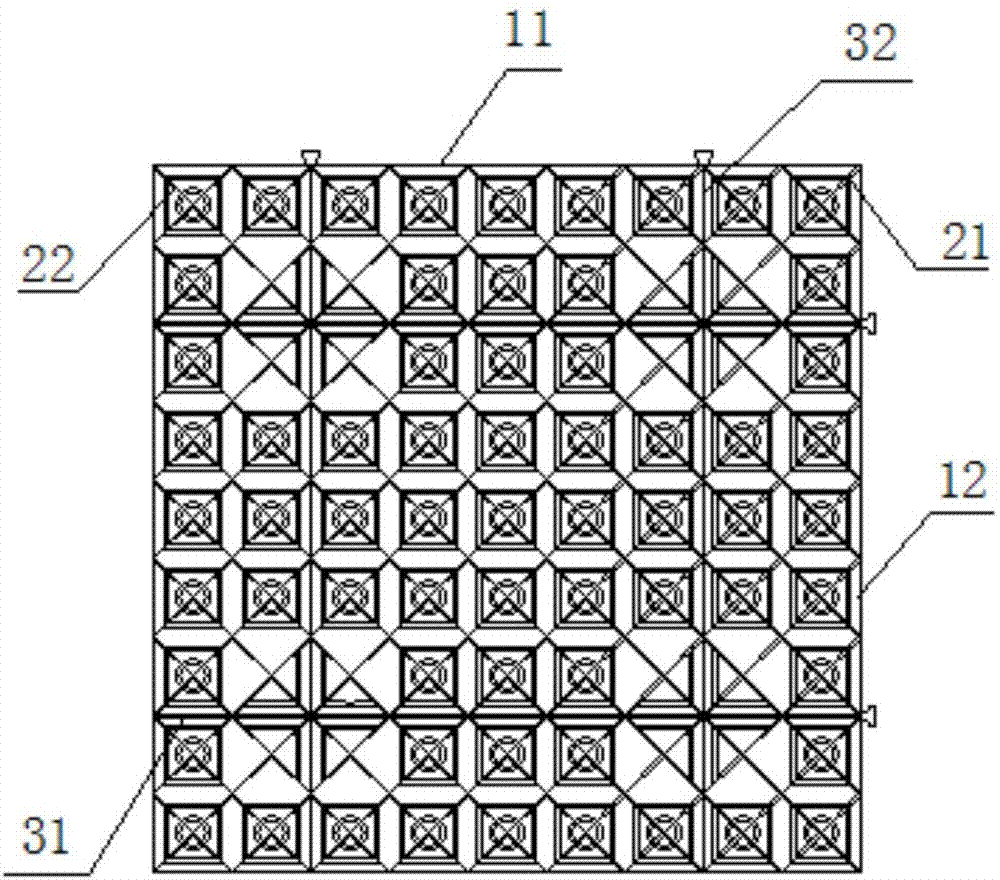 地暖模块及地暖的制作方法