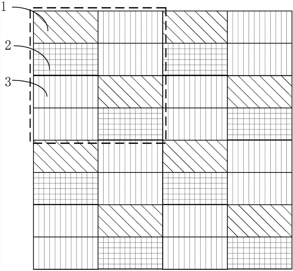 像素排列结构及显示面板的制作方法