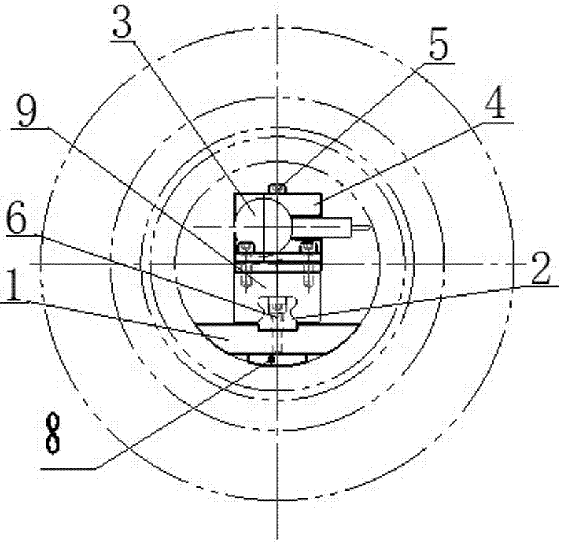 汽车桥壳端头内孔直线度检具工装的制作方法