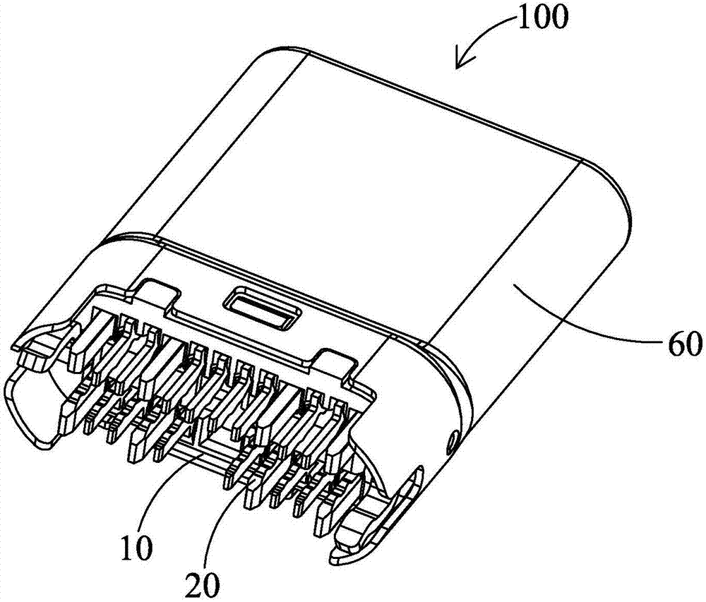 USB Type‑C插头连接器的制作方法