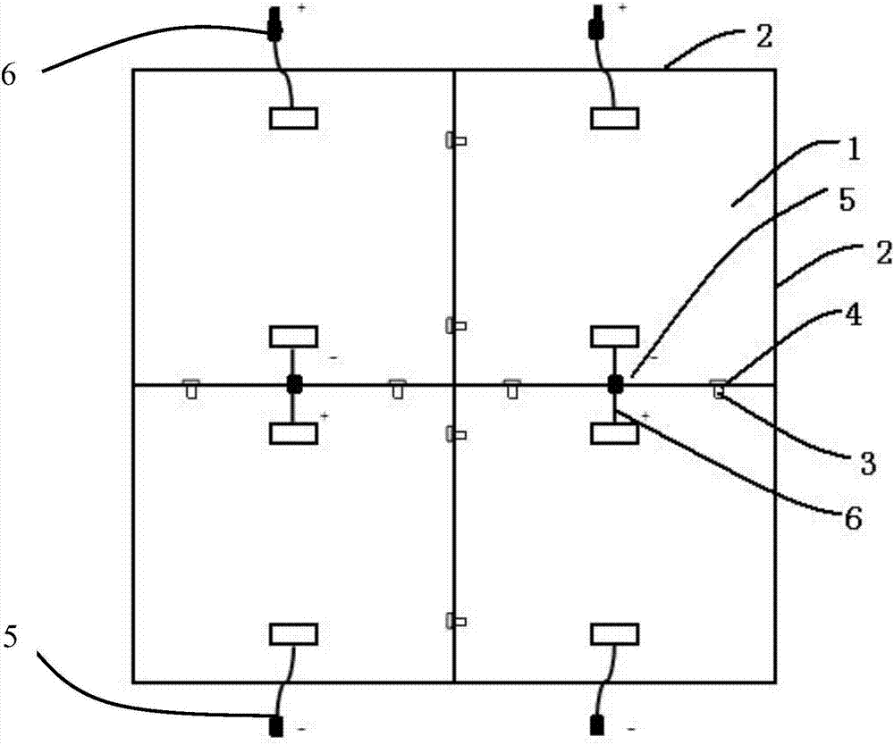 一种光伏组件单元及拼接式光伏组件的制作方法