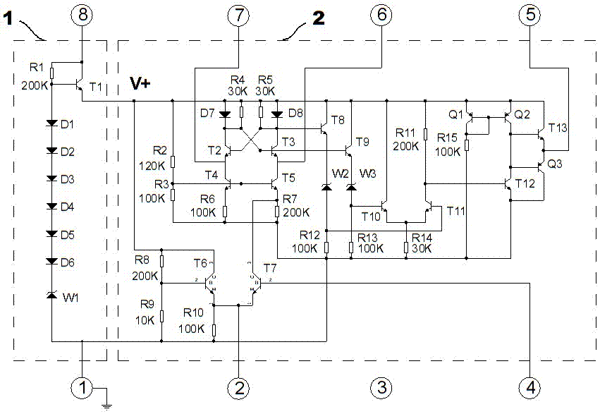 一种PFC开关电源的主控芯片电路的制作方法