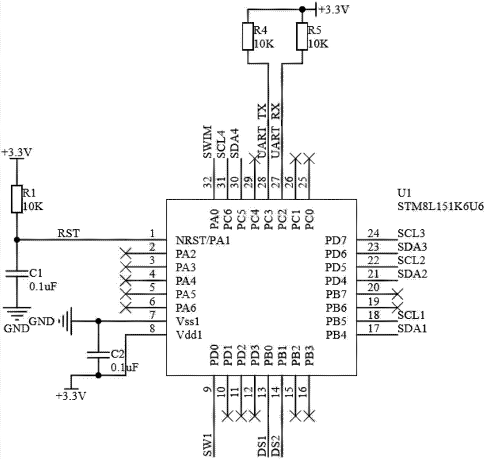 一种基于I2C接口的电子积木的制作方法