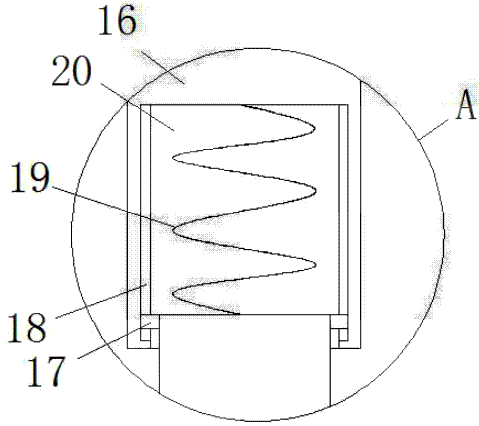 一种纺织机用支架的制作方法